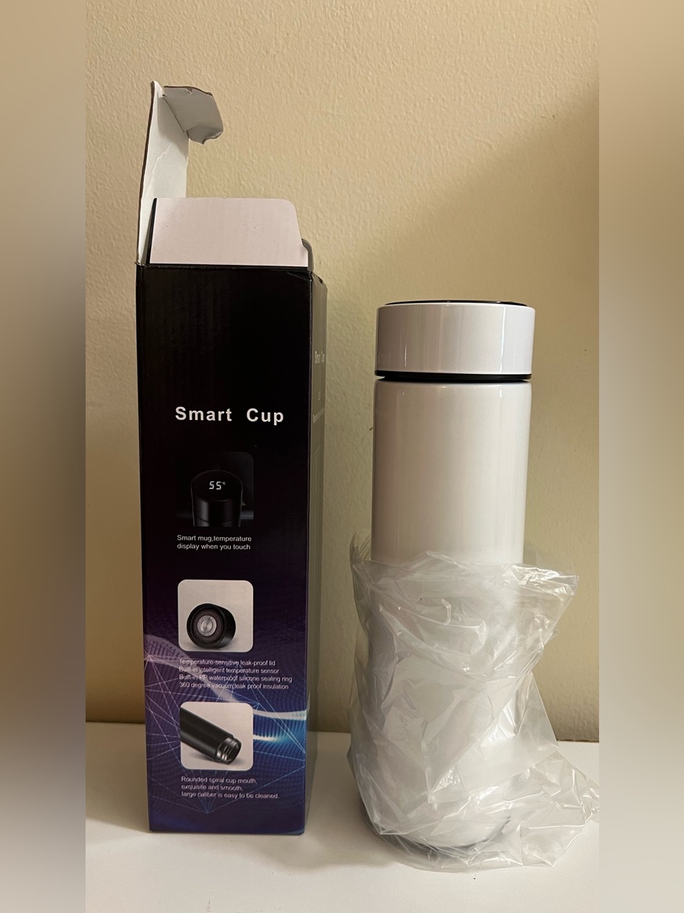 New-Smart Flask with Temperature LED Display